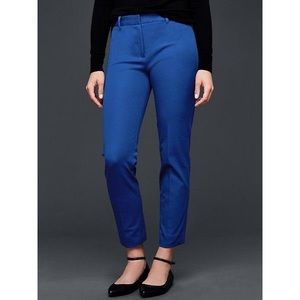 Gap Slim Cropped Pants in Cobalt